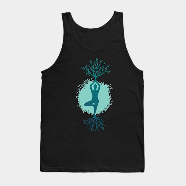 Yoga Woman Tank Top by Toda Loca